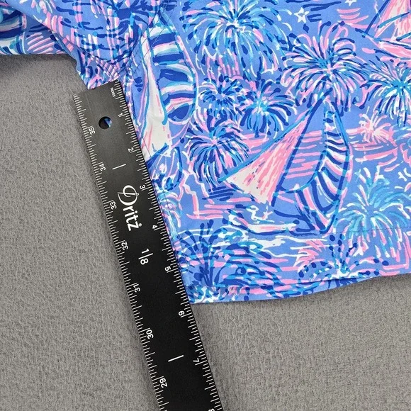 Lilly Pulitzer Swim Trunks Shorts Mens XL Blue Its A Sailabration Print NWT - Picture 7 of 12
